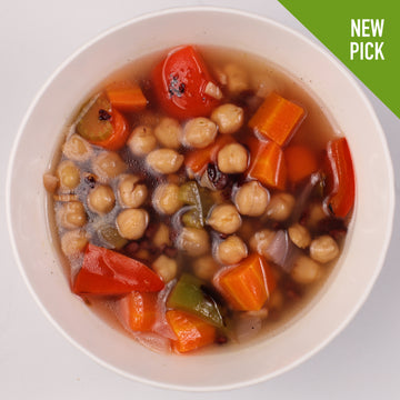 Wild Rice Chickpea Soup