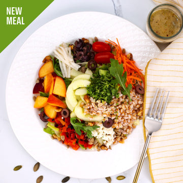 Quinoa Salad Dijon Oregano Dressing