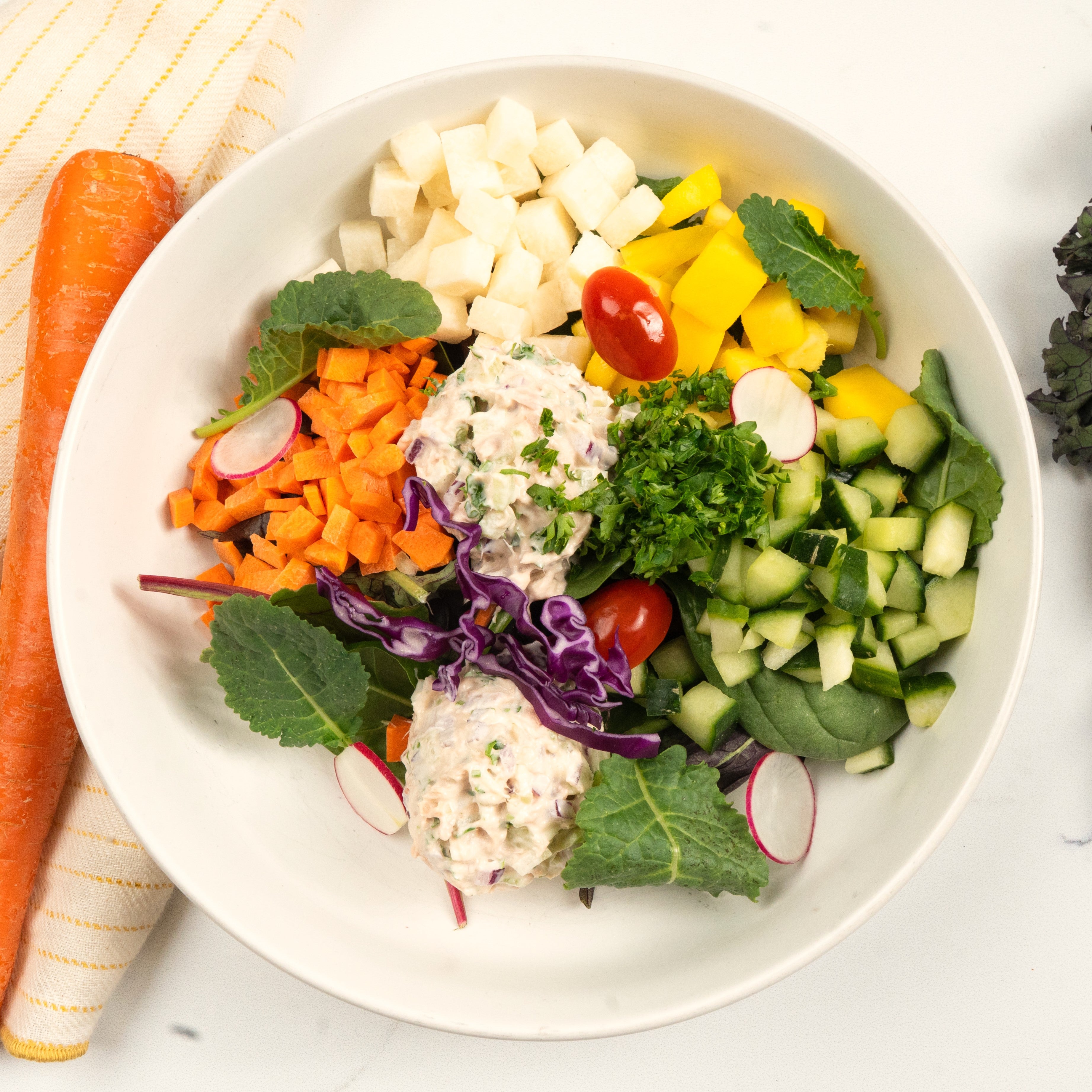 Baby Kale Tuna Salad
