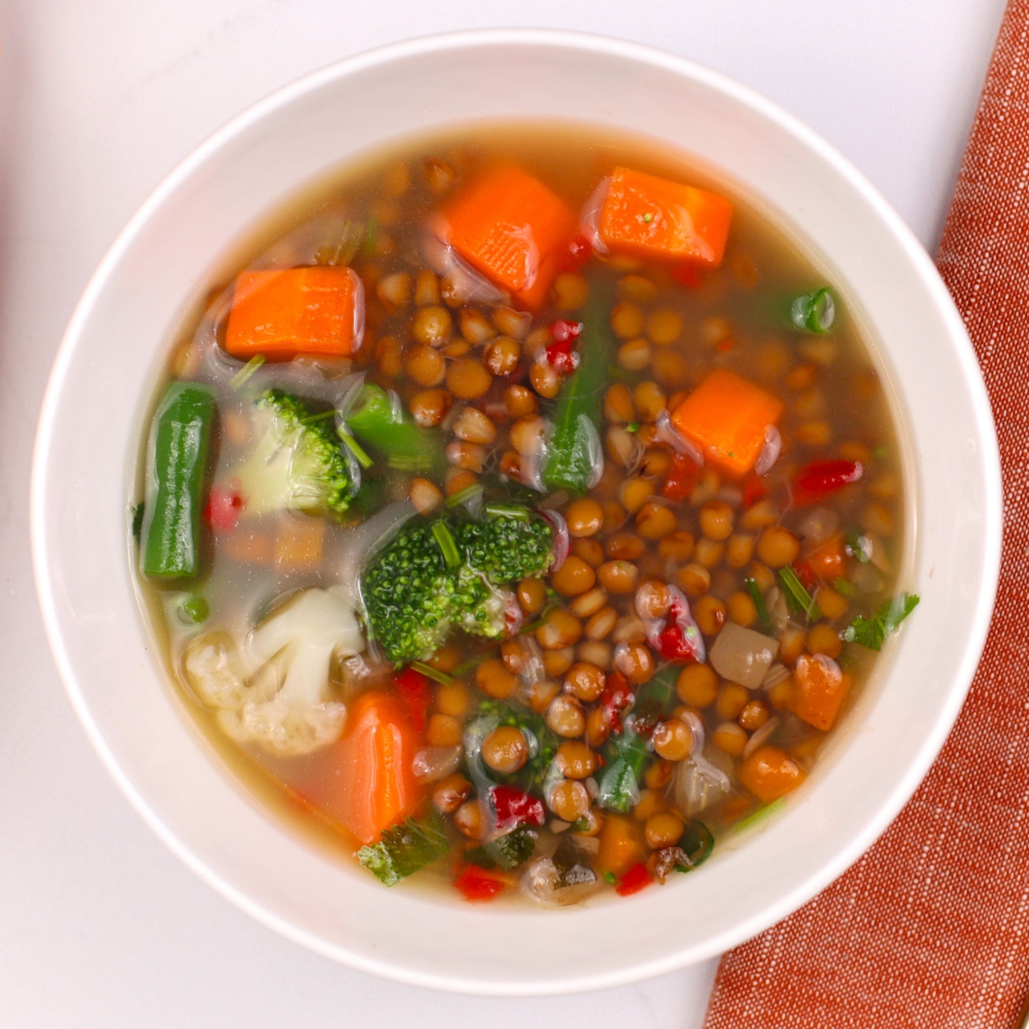Mexican Lentil Soup
