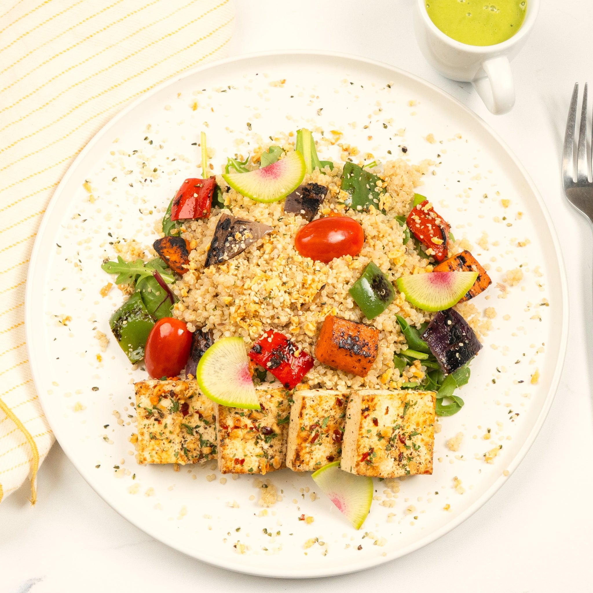 Stir Fry Garlic Tofu